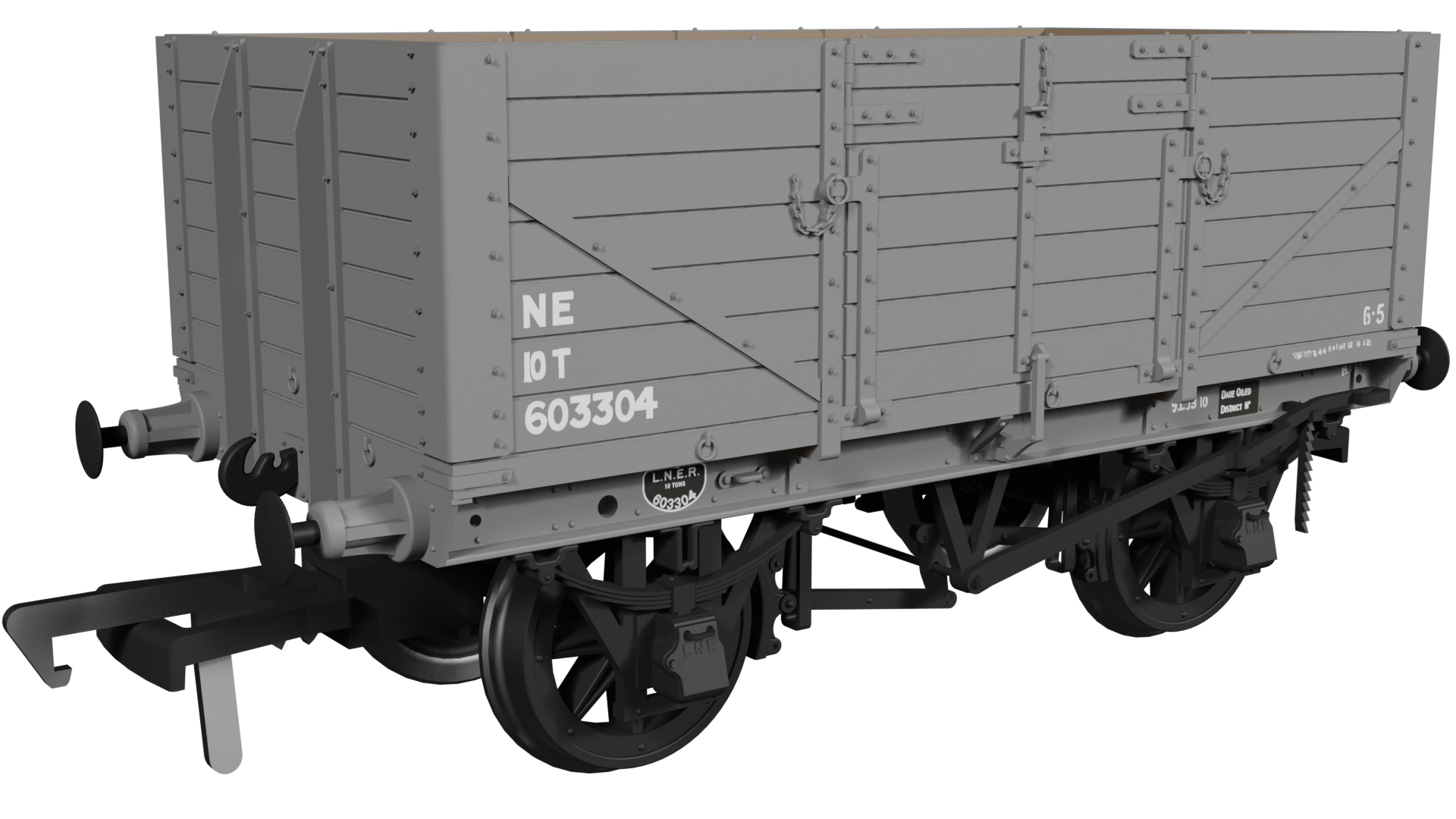 (image for) 973005 GER Dia.48 7-plank – LNER (post-36) No.603304