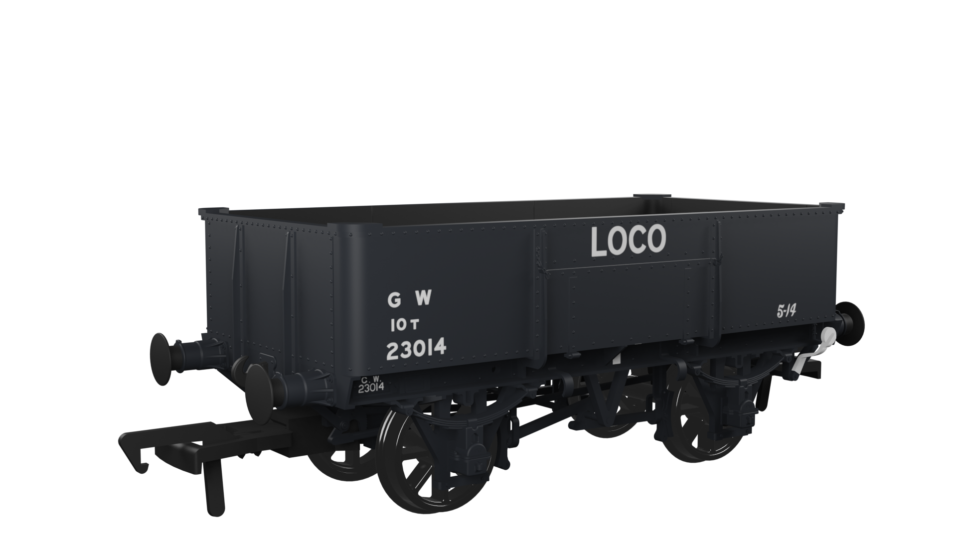 977006 Diagram N19 – GWR No.23014 loco coal wagon (image for) 977006 Diagram N19 – GWR No.23014 loco coal wagon
