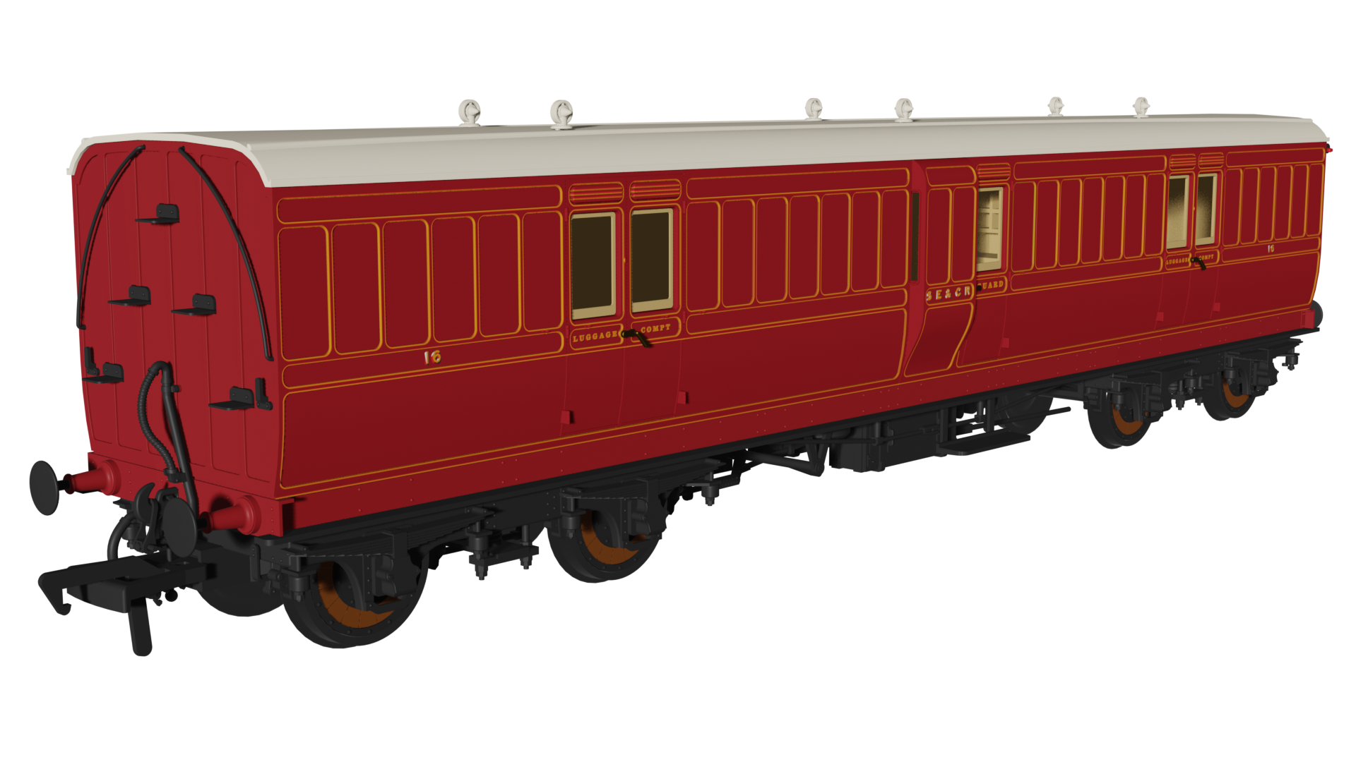 (image for) 978038 SECR ‘Evolution’ Non-Corridor Full Brake No.16