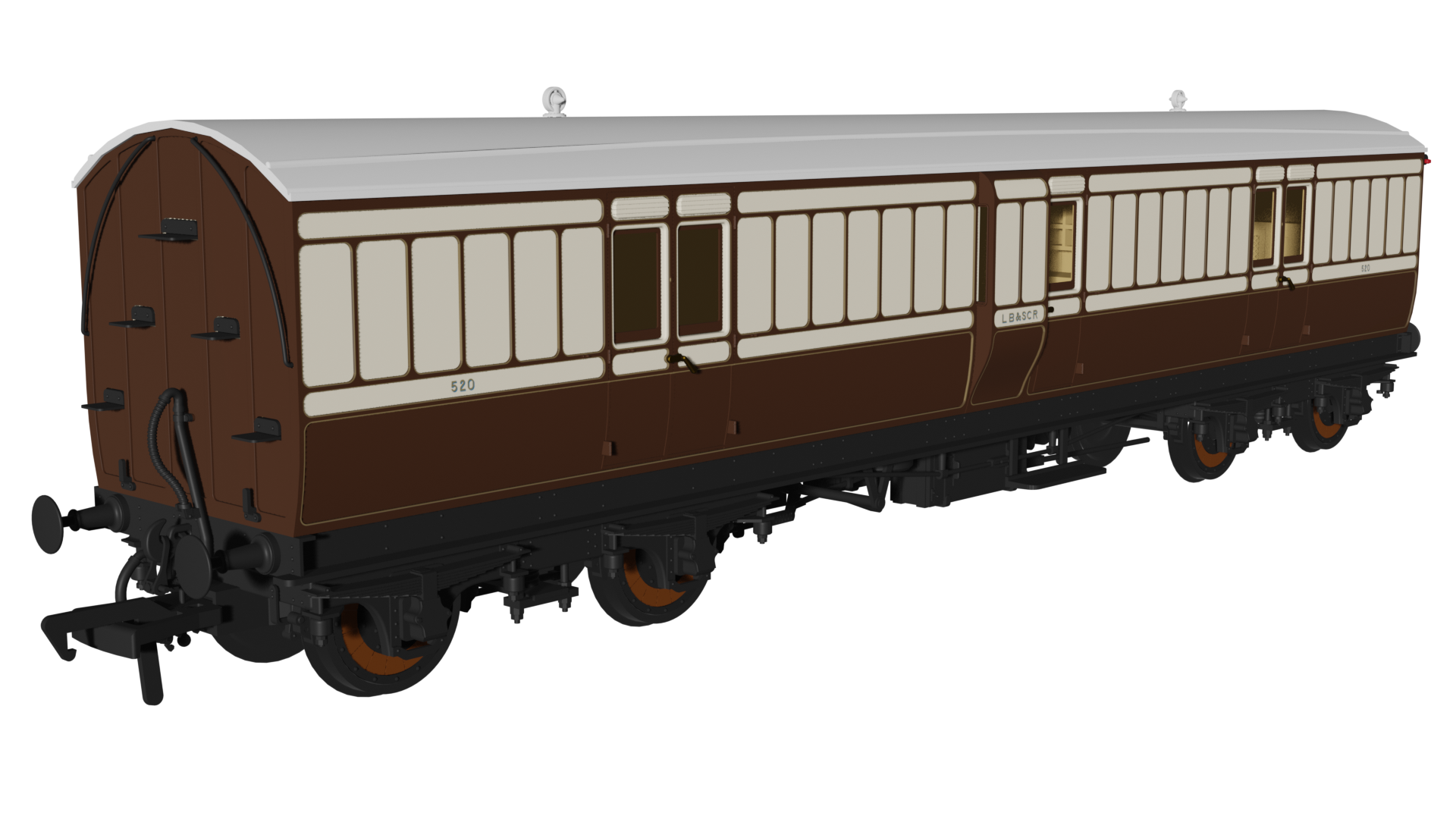 (image for) 978052 LBSCR ‘Evolution’ Non-Corridor Full Brake No.520