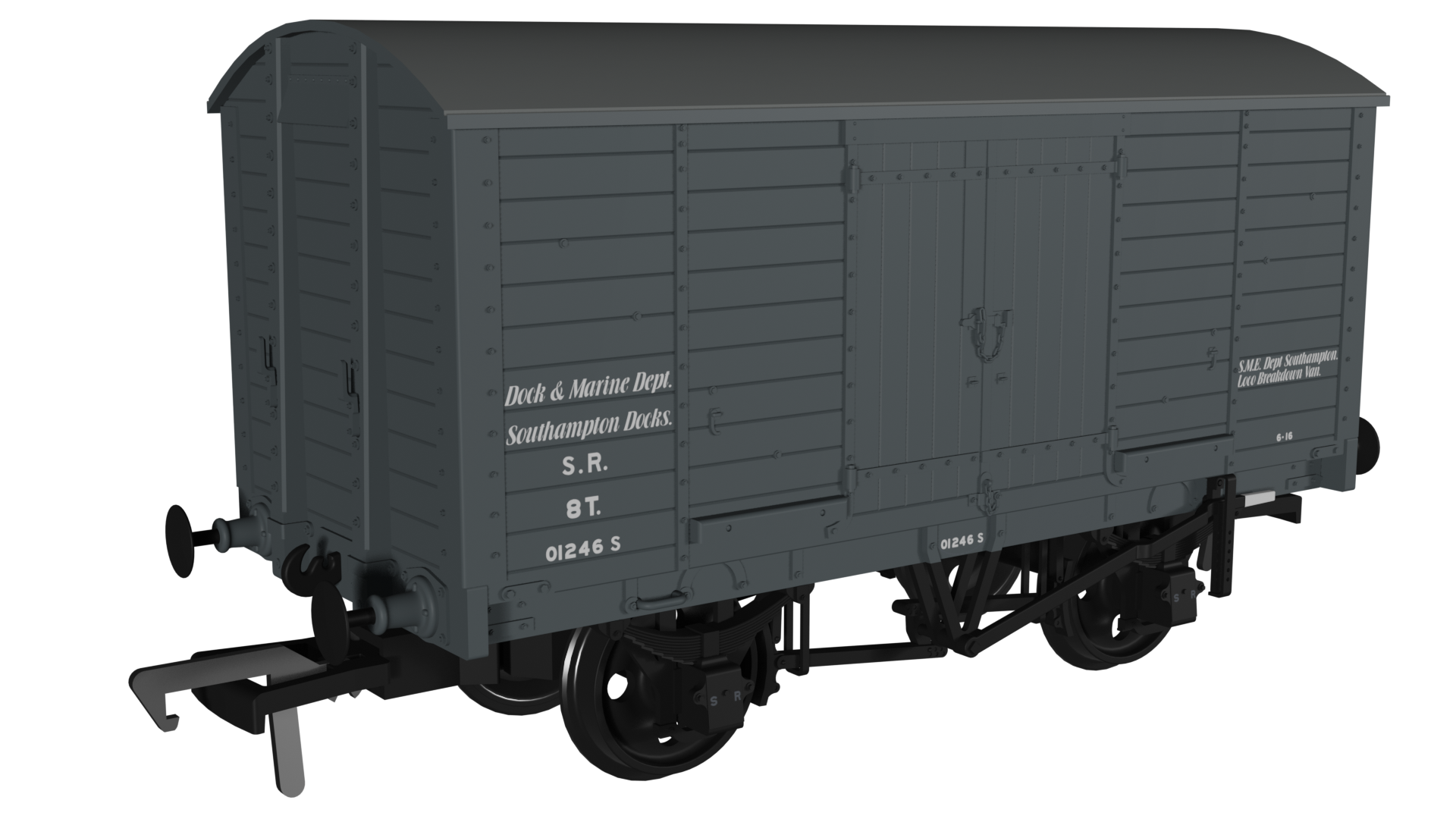 (image for) 979010 LB&SCR Dia.8 Van – SR (post-36) Departmental No.01246S