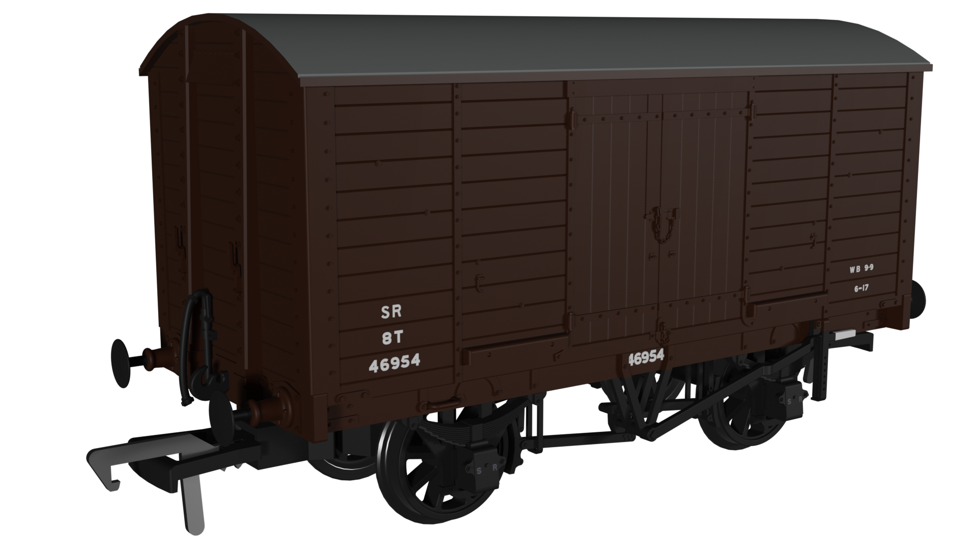 (image for) 979012 LB&SCR Dia.8 Van – SR (post-36) No.46954