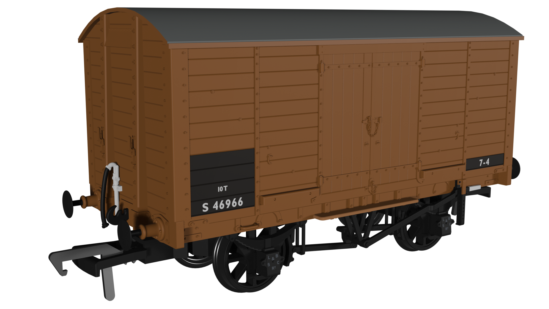 (image for) 979014 LB&SCR Dia.8 Van – BR No.S46966
