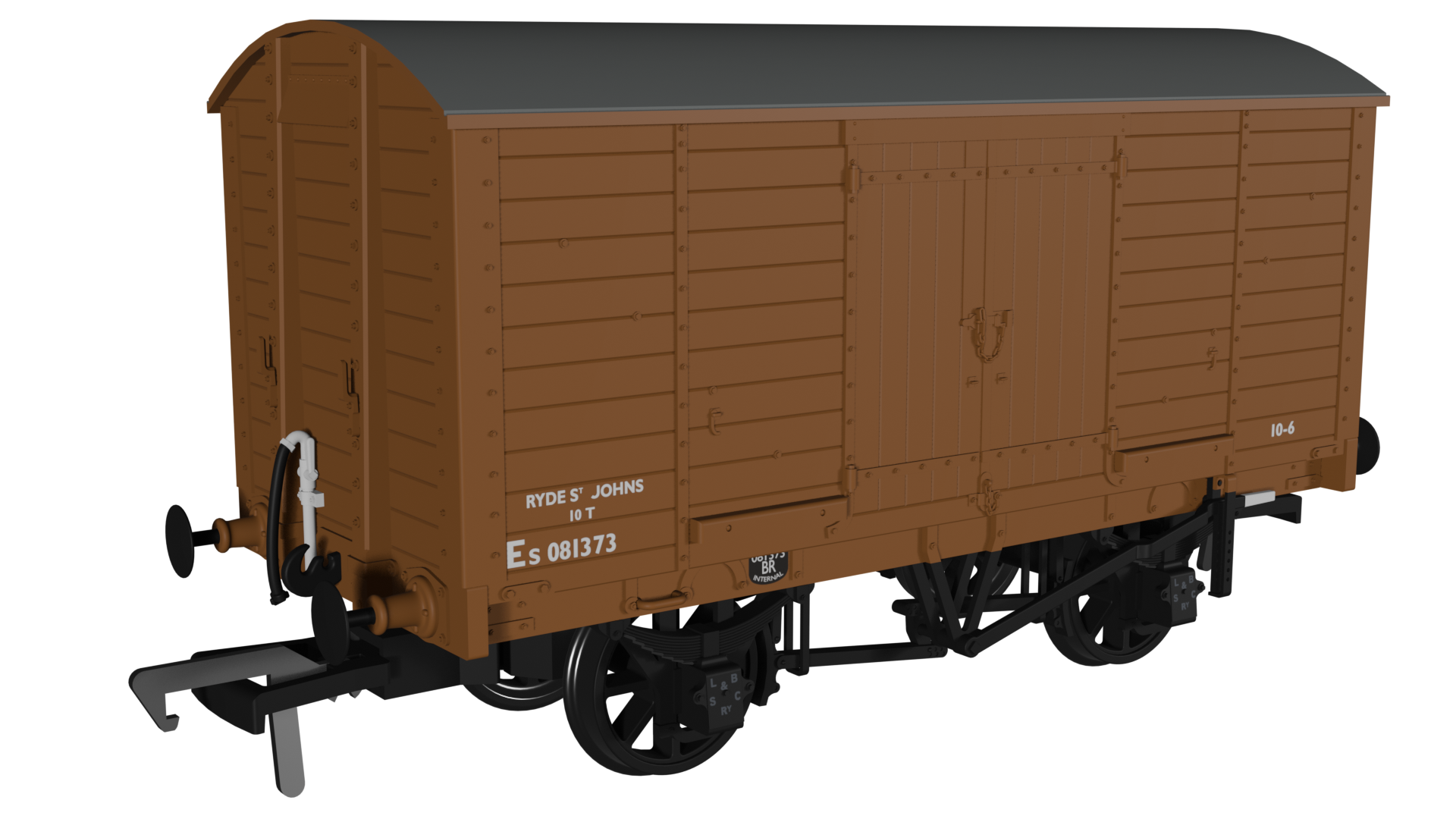 979017 LB&SCR Dia.8 Van – BR Departmental No.ES081373 (image for) 979017 LB&SCR Dia.8 Van – BR Departmental No.ES081373