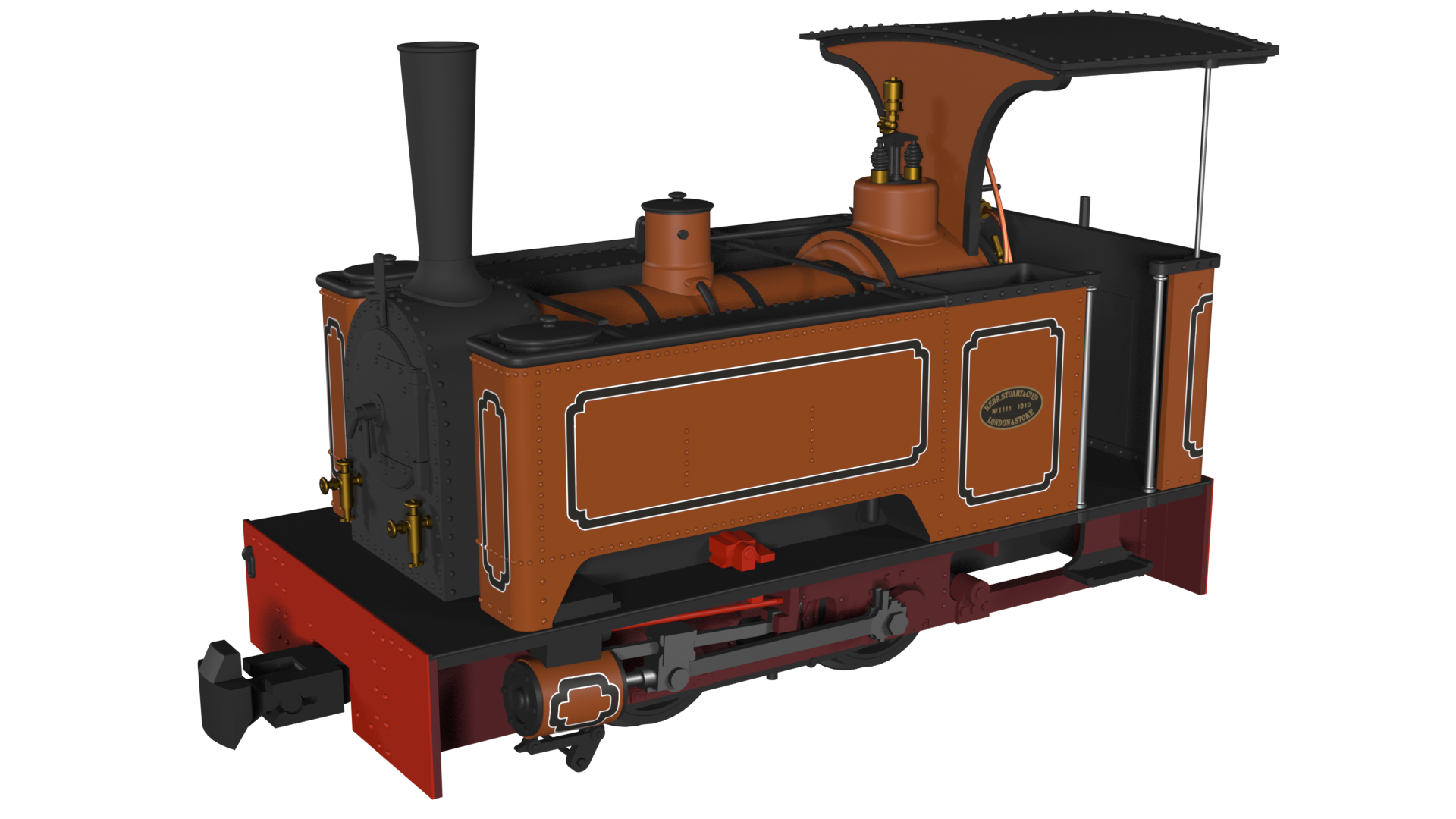 986005 Kerr Stuart Sirdar – Lined Burnt Orange (image for) 986005 Kerr Stuart Sirdar – Lined Burnt Orange