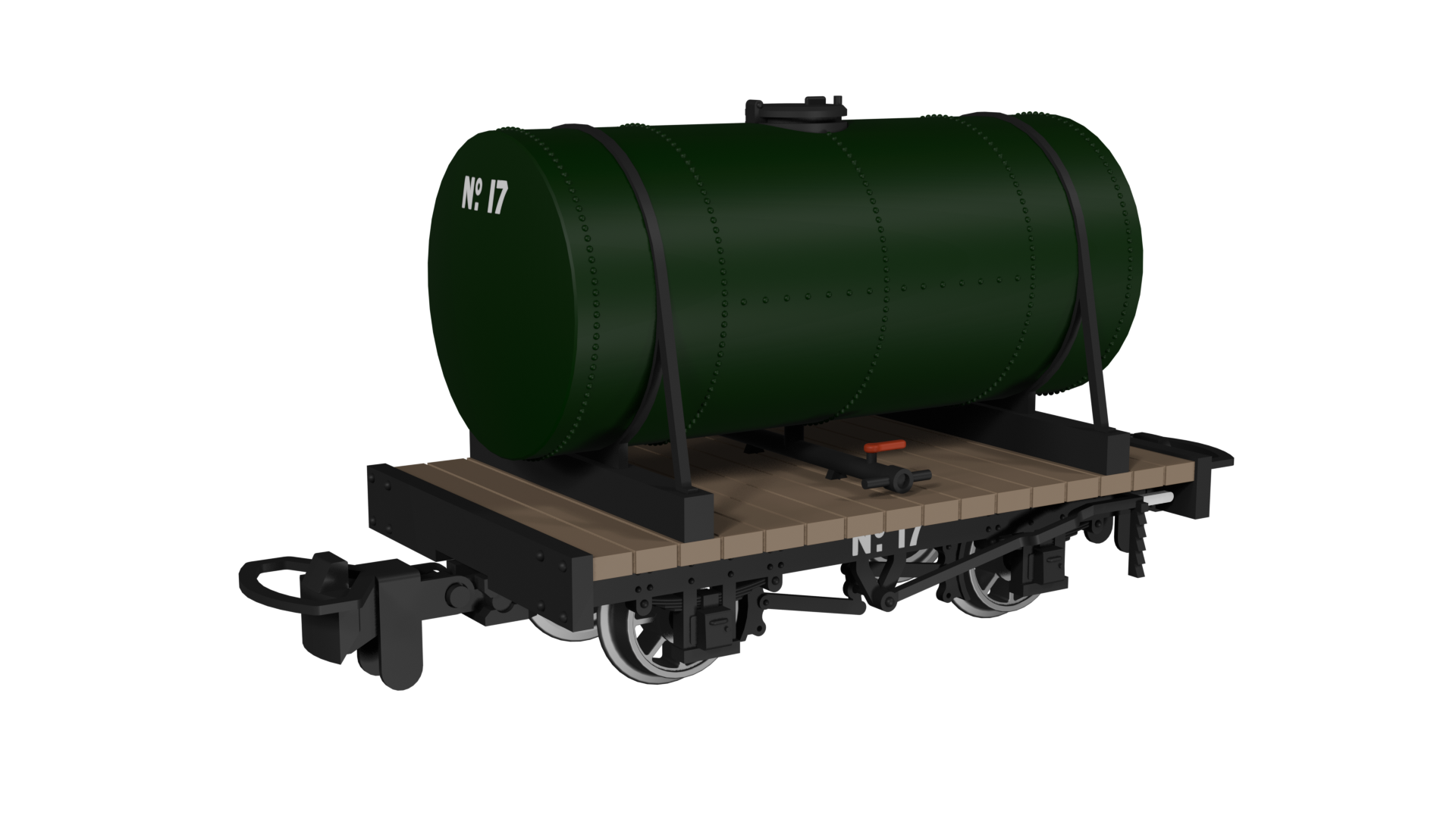 (image for) 990102 Cylindrical Tank – Plain Green No.17