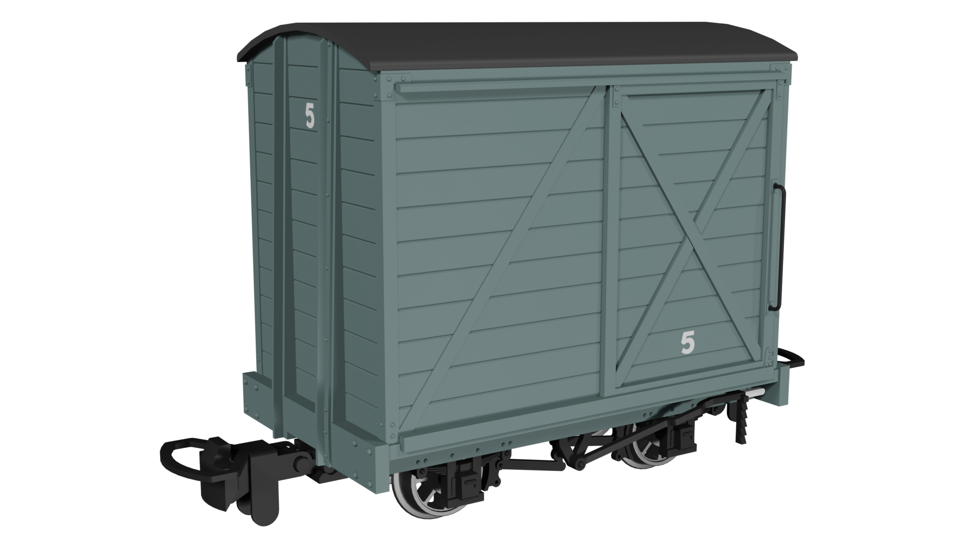 990303 Covered Van – Plain Grey No.5 (image for) 990303 Covered Van – Plain Grey No.5