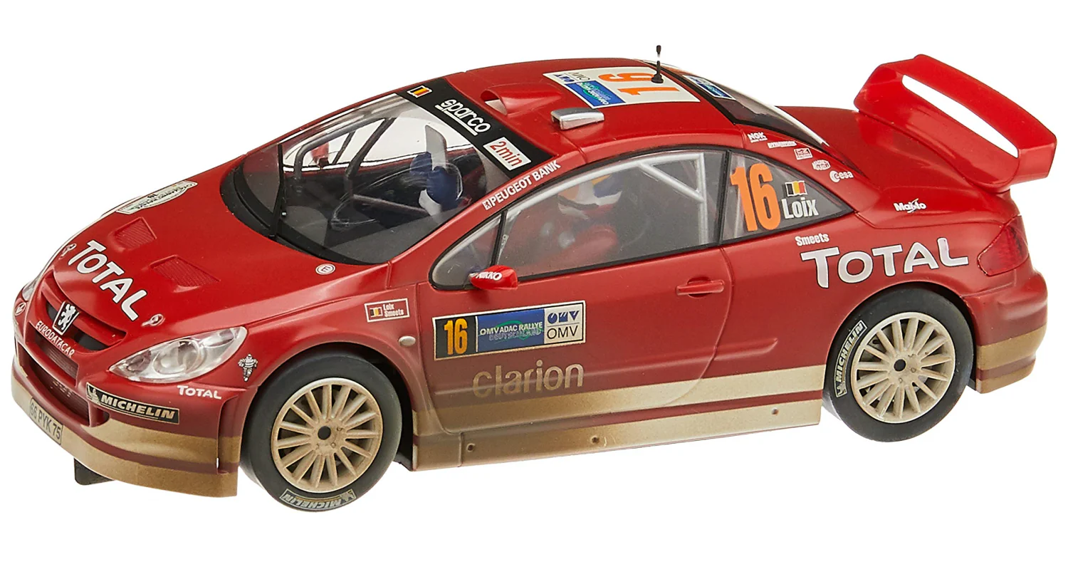 C2561A Peugeot 207 WRC Works 2004 #16 Dirty (image for) C2561A Peugeot 207 WRC Works 2004 #16 Dirty