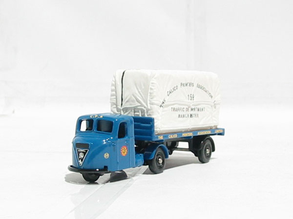 (image for) DG148018 Scammell Scarab flatbed & load "The Calico Printers"