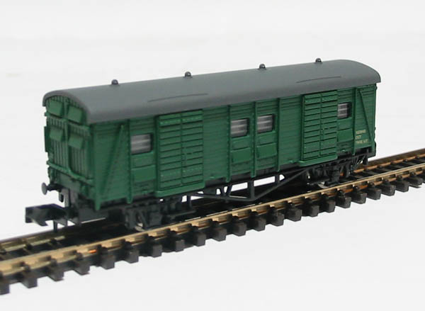(image for) NB-013 CCT parcels van in BR Southern green