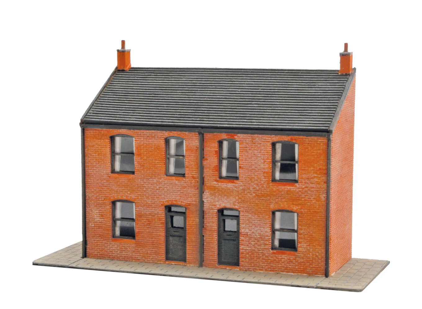 (image for) NB306 Victorian House Fronts, Lasercut Kit