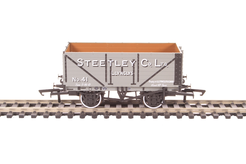 (image for) OR76MW7024SH 7-plank open wagon "Steetley and Co, Llynclys"