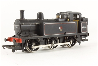 (image for) R058SH Class 3F Jinty 0-6-0T 47458 in BR Black with late crest