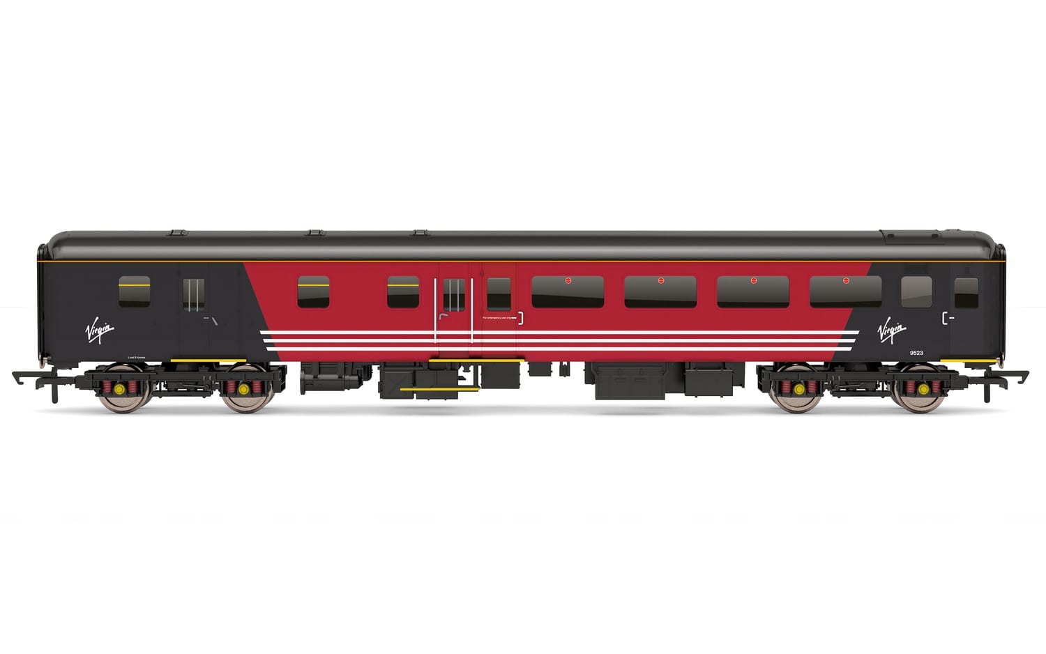 (image for) R4945A Virgin Trains, Mk2F Brake Standard Open, 9523