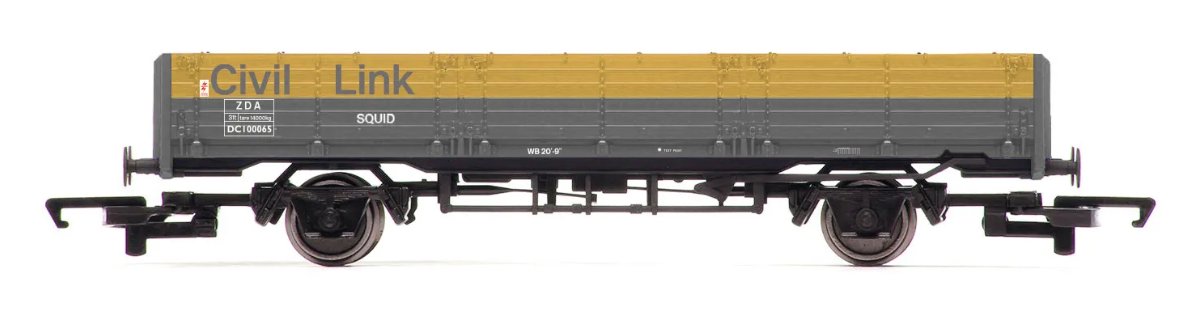 R60230 RailRoad Civil Link, 'ZDA' 45 Ton Open 'Squid' Wagon (image for) R60230 RailRoad Civil Link, 'ZDA' 45 Ton Open 'Squid' Wagon