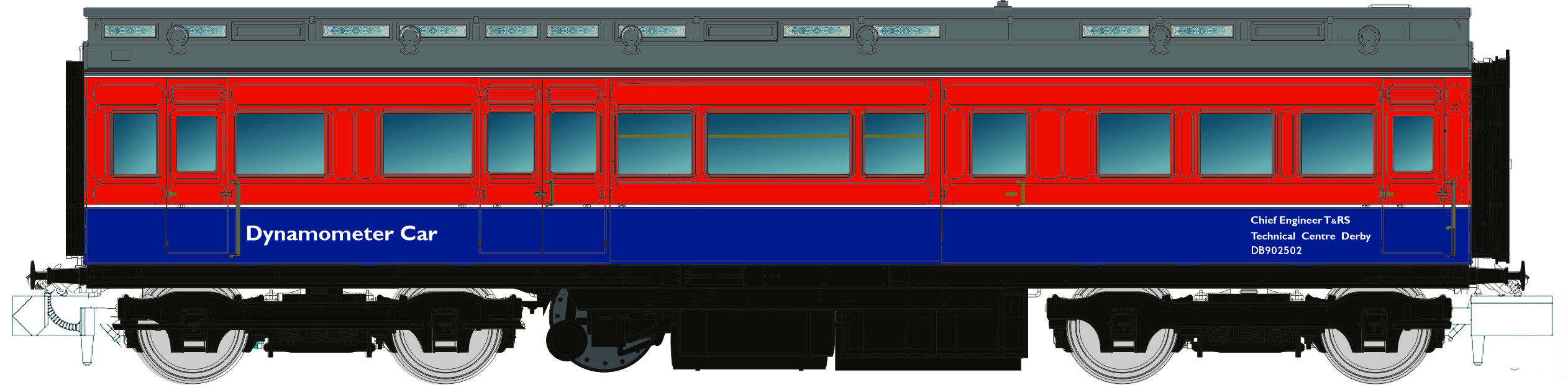 (image for) 955004 Railway Technical Centre Dynamometer Car No.DB902502