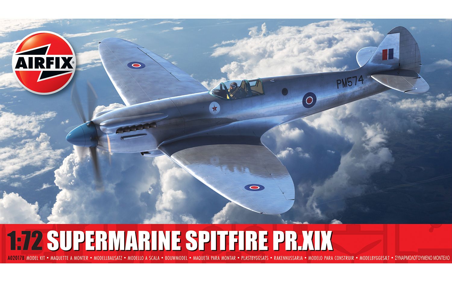 A02017B Supermarine Spitfire PR.XIX (image for) A02017B Supermarine Spitfire PR.XIX