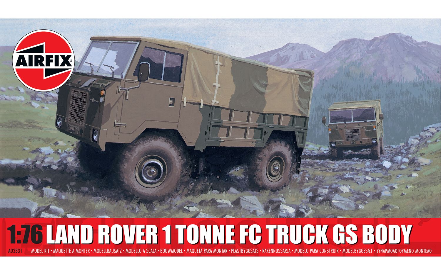 (image for) A02331 Land Rover 1 Tonne FC Truck G.S. Body