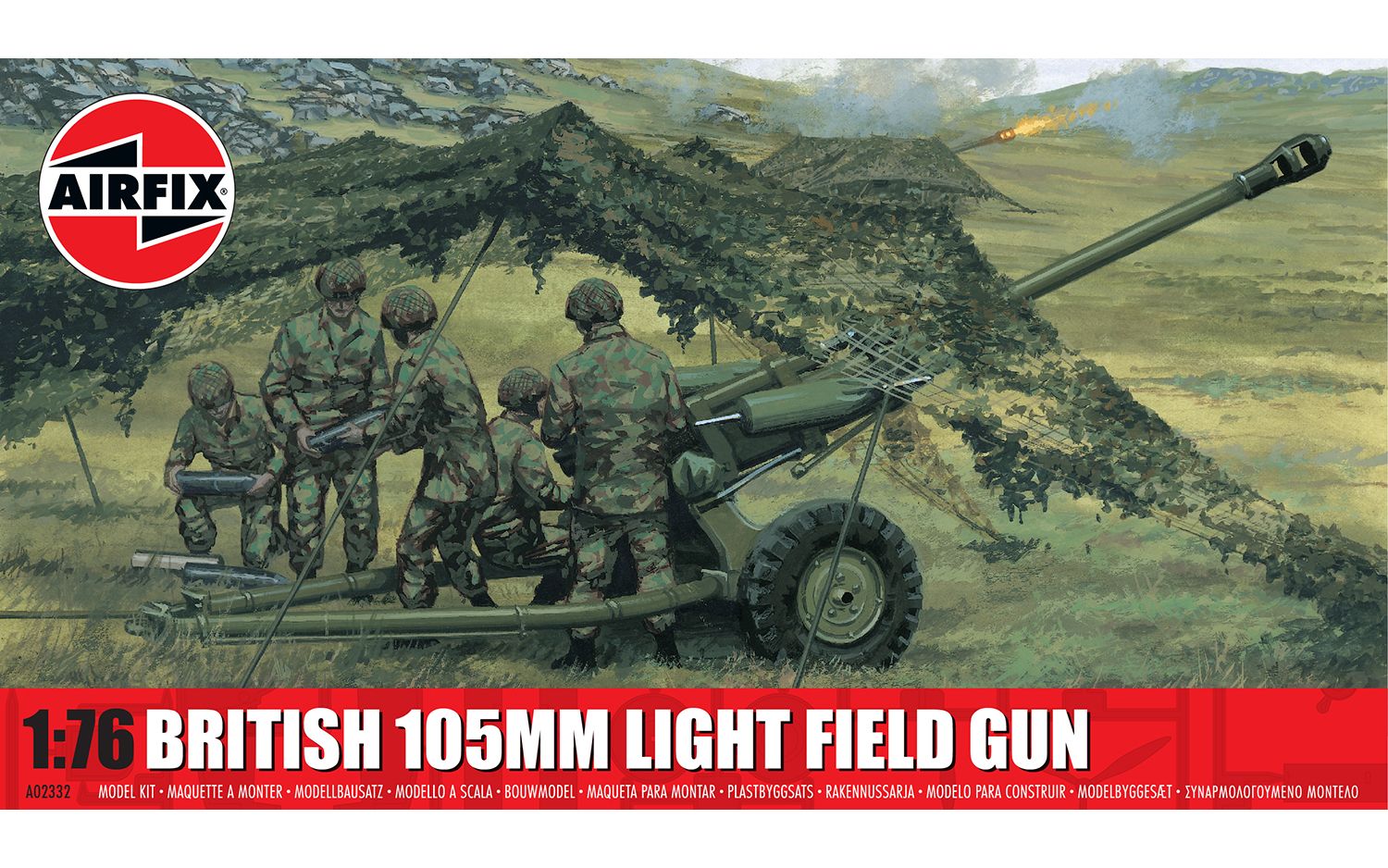 (image for) A02332 British 105mm Light Field Gun