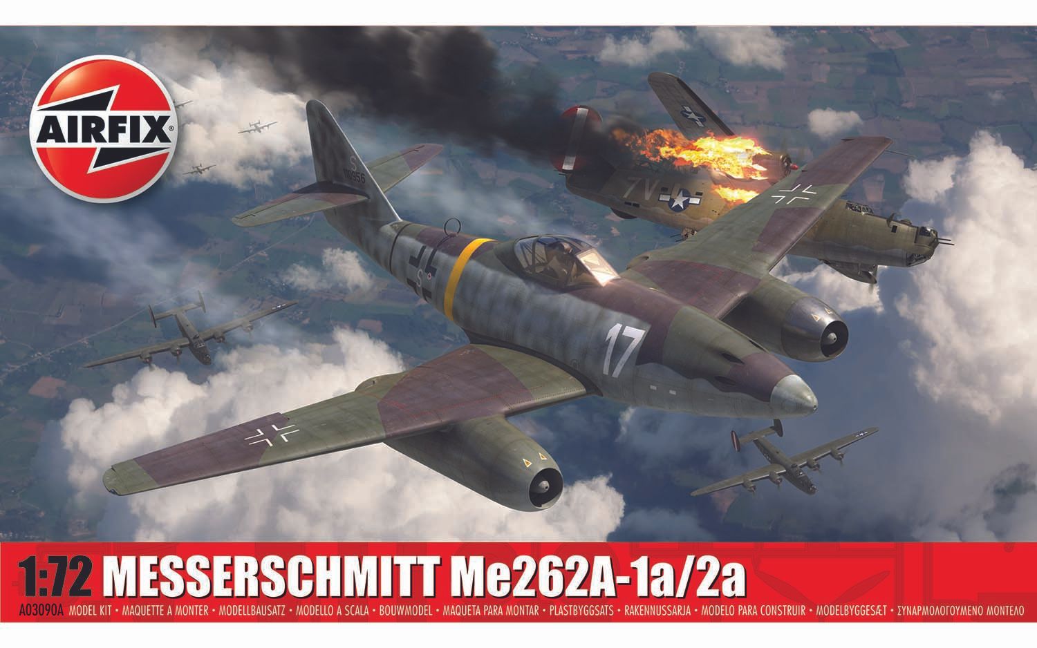 A03090A Messerschmitt Me262A-1a/2a (image for) A03090A Messerschmitt Me262A-1a/2a