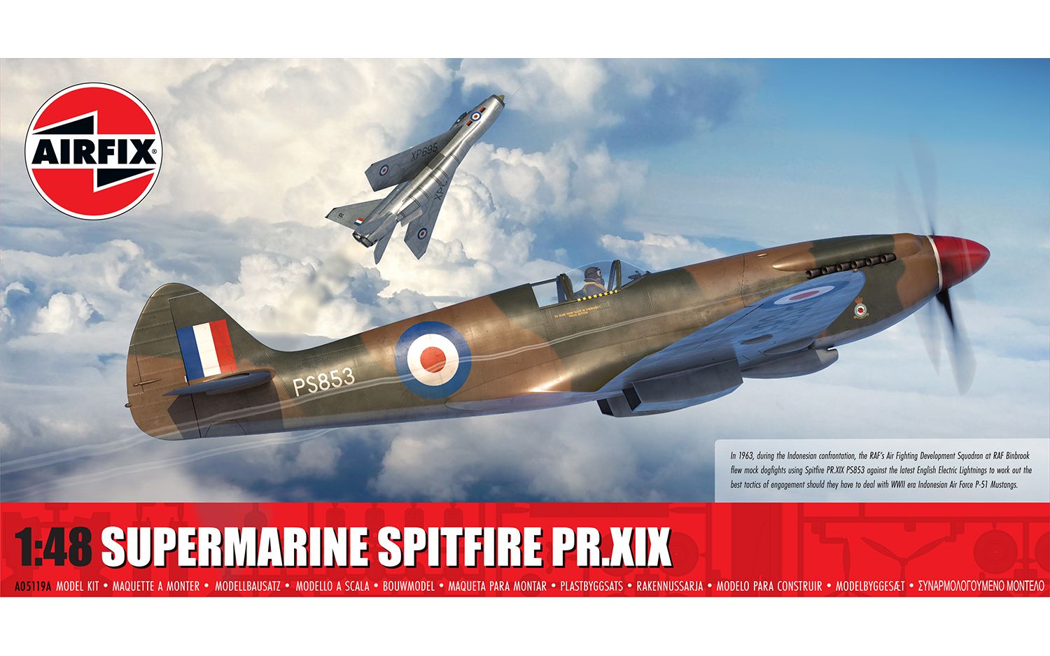 A05119A Supermarine Spitfire PR.XIX (image for) A05119A Supermarine Spitfire PR.XIX