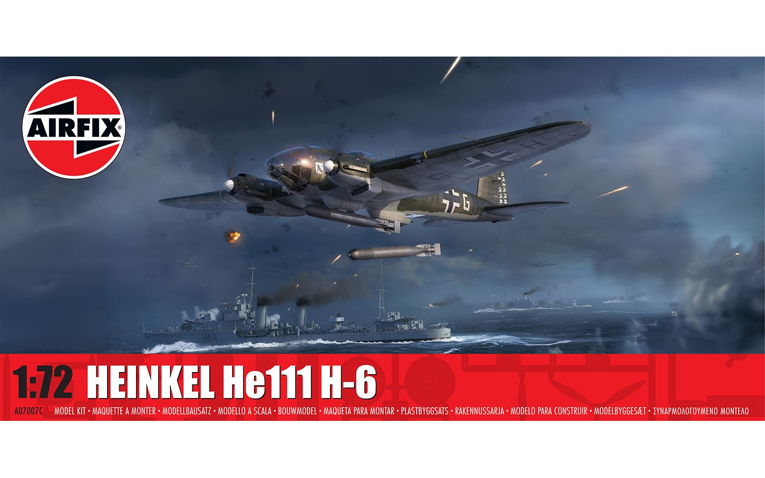A07007C Heinkel He111 H-6 (image for) A07007C Heinkel He111 H-6