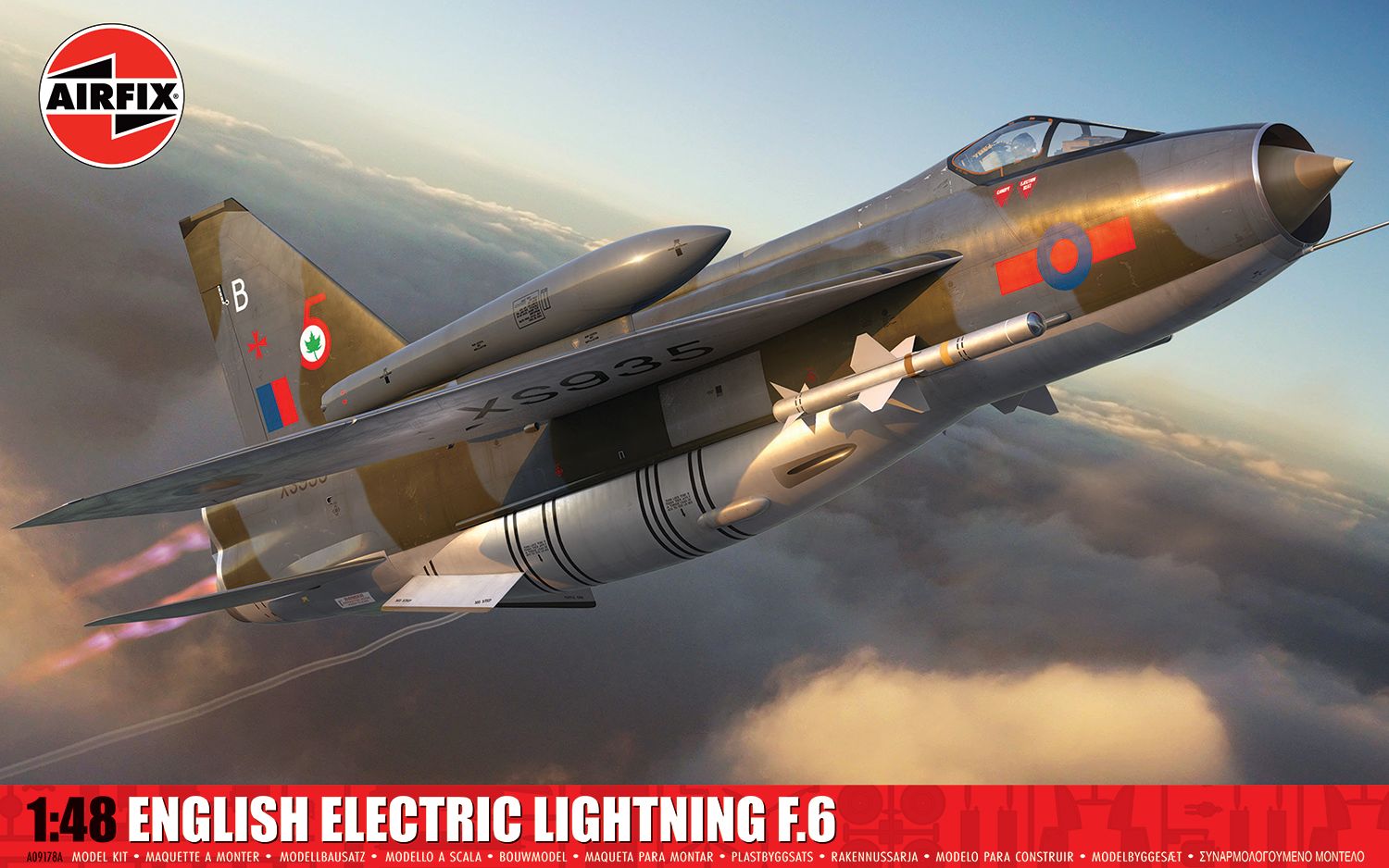 (image for) A09178A English Electric Lightning F.6