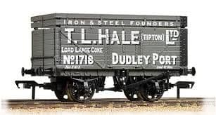 (image for) 37-187SH 7 Plank Wagon with Coke Rails T. L. Hale(Tipton) Ltd