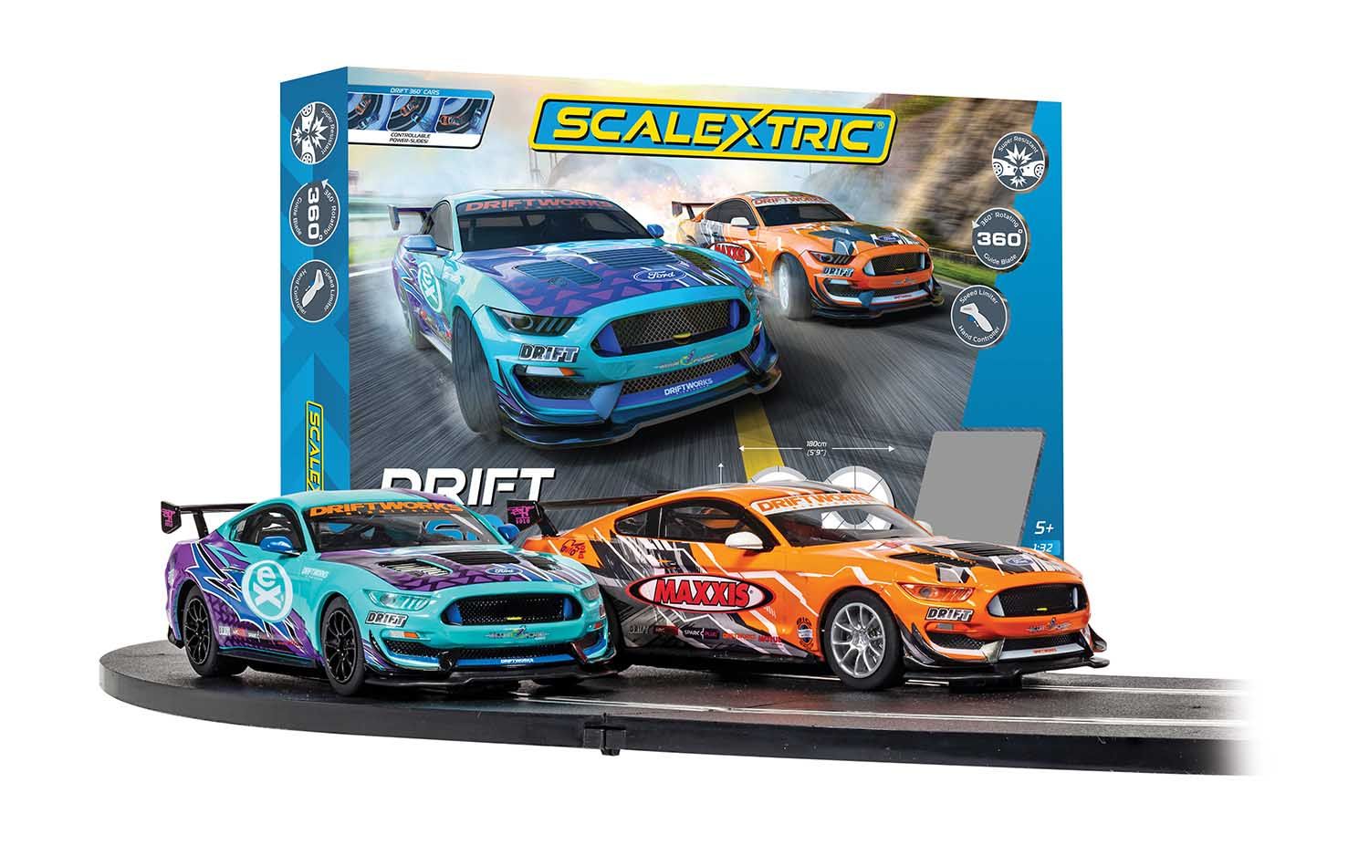 (image for) C1421M Scalextric Drift 360 Race Set