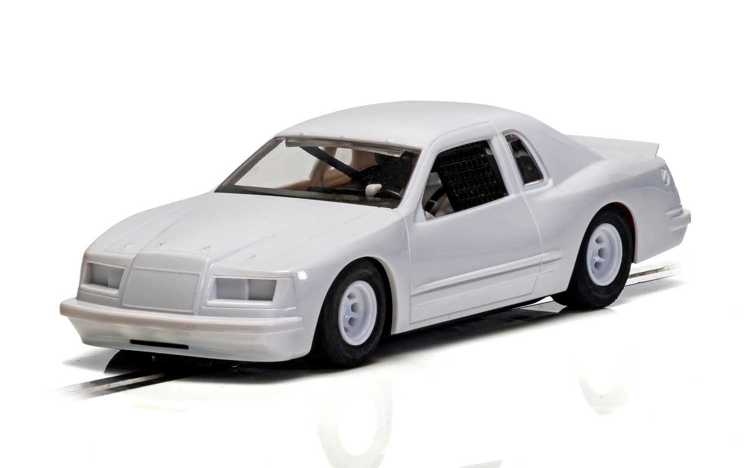 (image for) C4077 Ford Thunderbird 1986 Stock Car - White