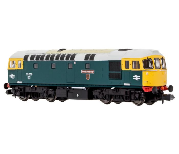 (image for) 2D-001-011 Class 33 056 'The Burma Star' BR Blue FYE