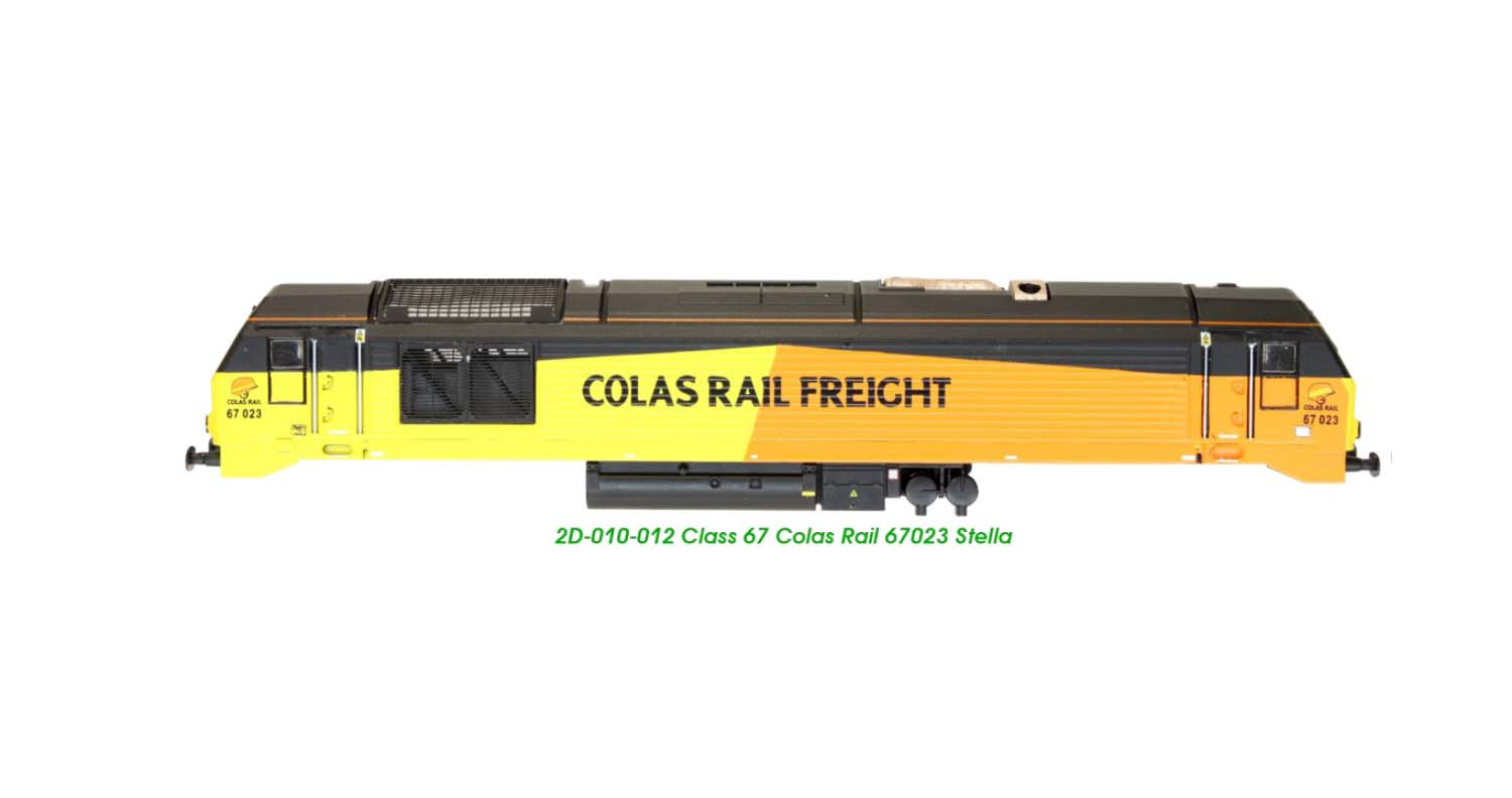 (image for) 2D-010-012 Class 67 023 'Stella' Colas Rail
