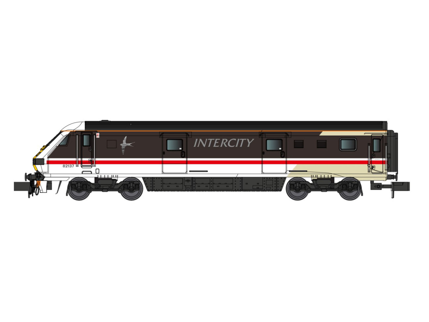 2D-017-005 Mk3 DVT Intercity Swallow 82137 (image for) 2D-017-005 Mk3 DVT Intercity Swallow 82137