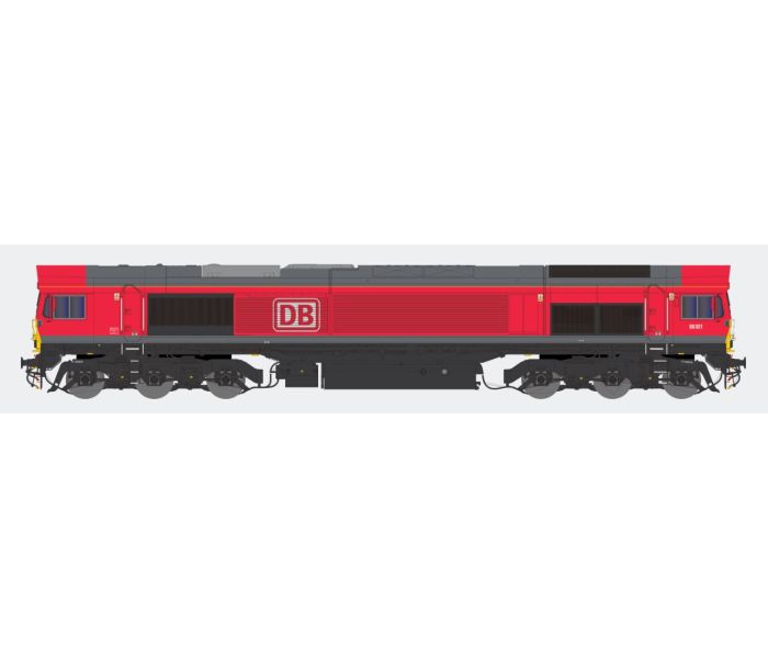(image for) 2D-066-001 Class 66 001 DB Red
