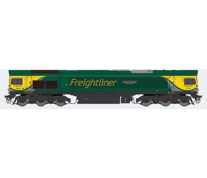 (image for) 2D-066-004 Class 66 528 Freightliner Powerhaul