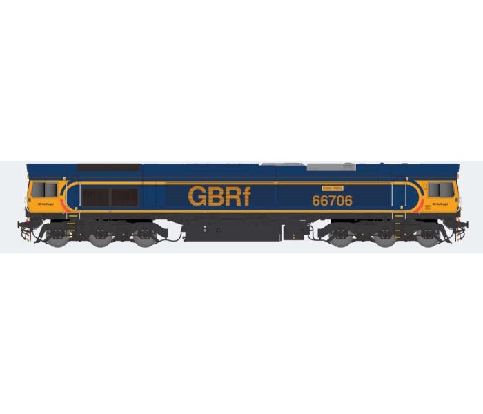 (image for) 2D-066-005 Class 66 706 'Nene Valley' GBRf