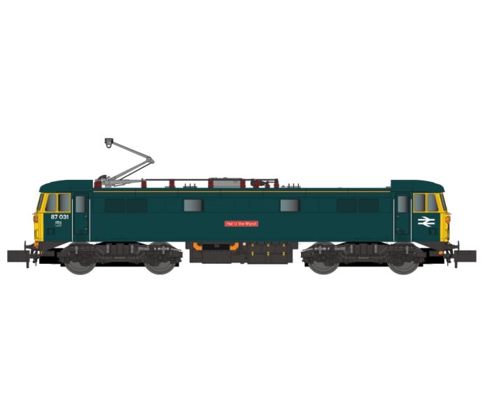 (image for) 2D-087-001 Class 87 031 'Hal o'the Wynd' BR Blue