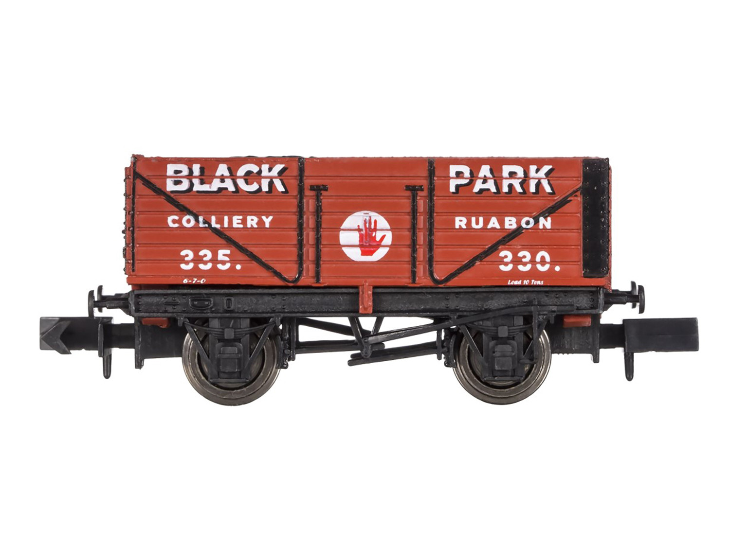 (image for) 2F-071-086 7 PLANK WAGON BLACK PARK RUABON 330