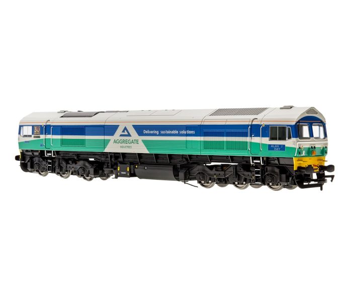(image for) 4D-005-010D Class 59 002 Aggregate Industries (DCC-Fitted)