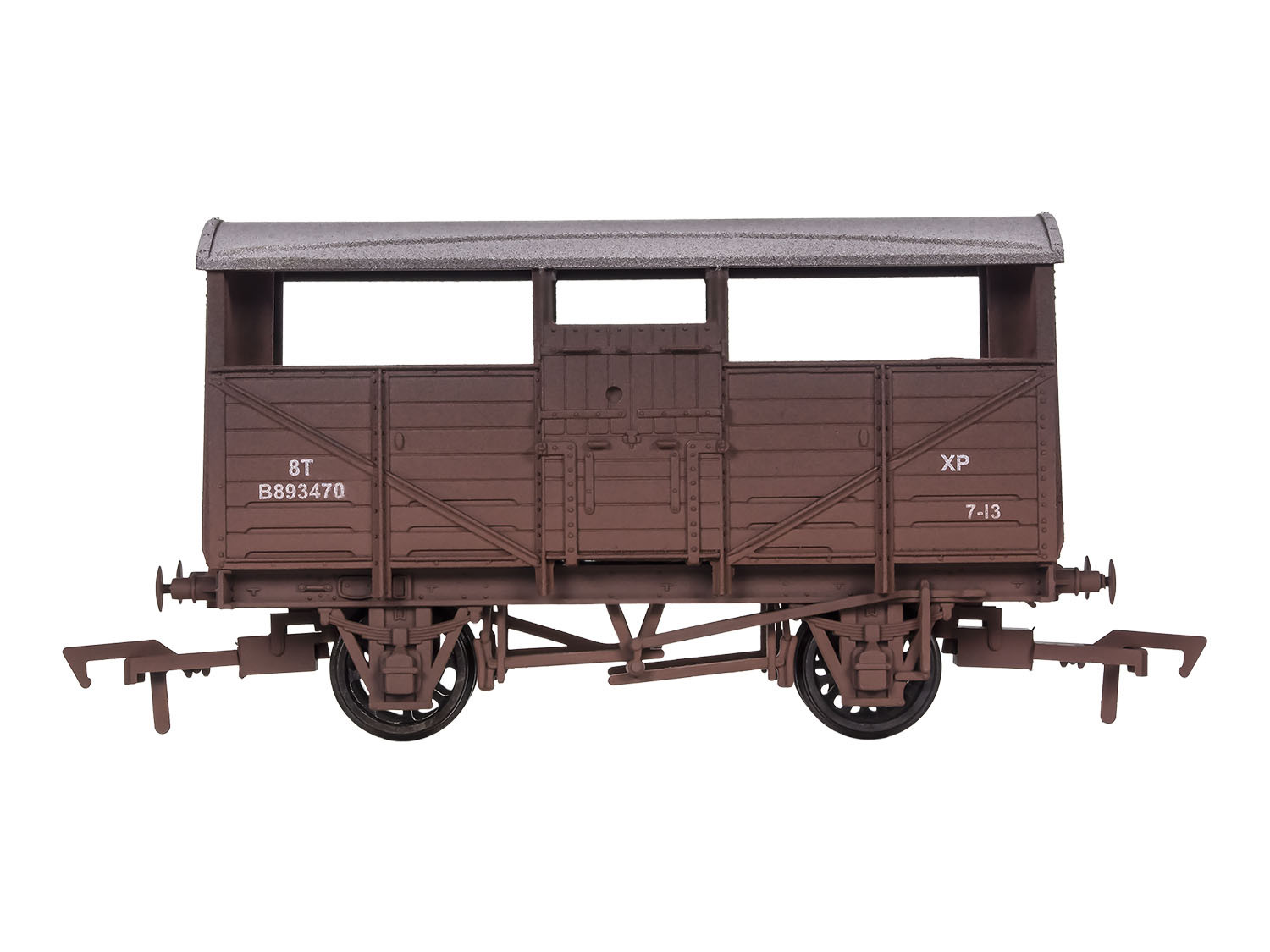 4F-020-050 CATTLE WAGON BR 893470 WEATHERED (image for) 4F-020-050 CATTLE WAGON BR 893470 WEATHERED