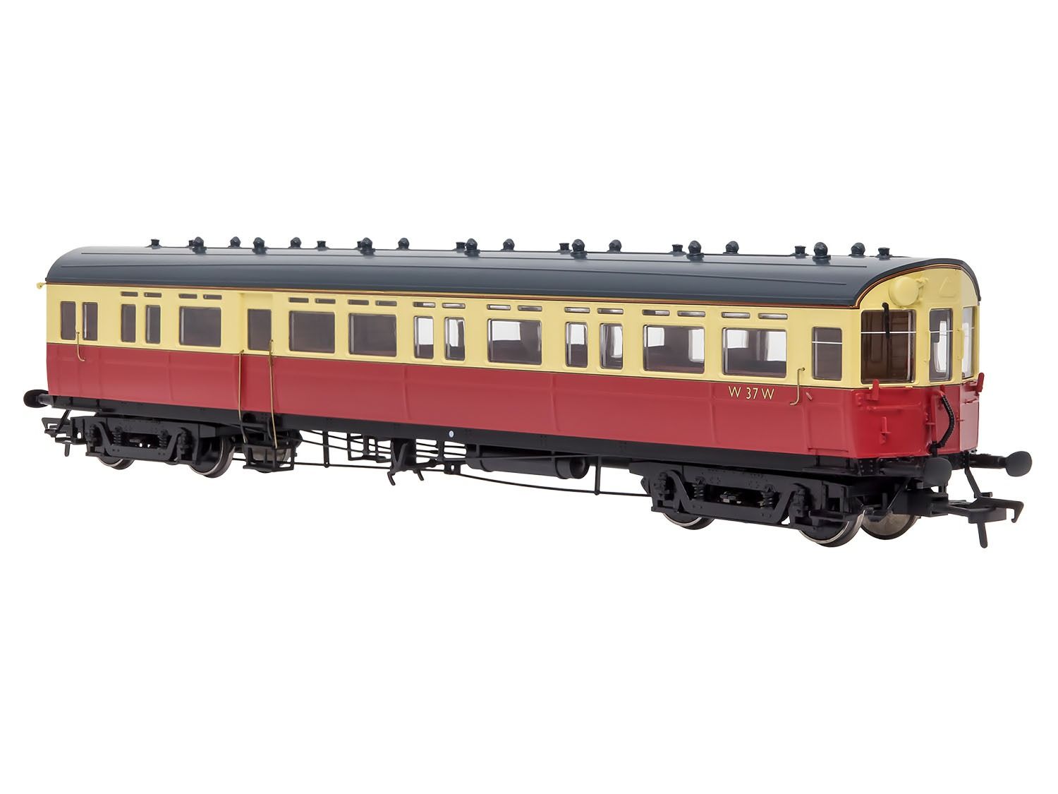 (image for) 4P-004-005 GWR Autocoach W37W BR Carmine/Cream