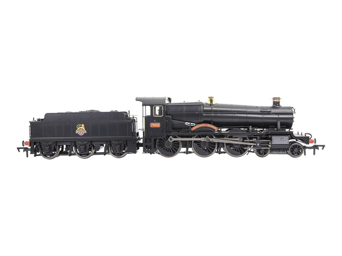(image for) 4S-001-012D 7822 Foxcote Manor BR Early Black (DCC-Fitted)