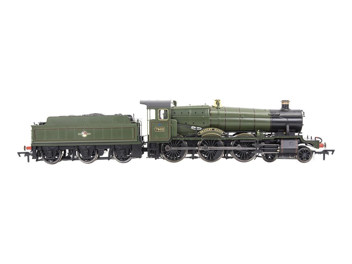 (image for) 4S-001-014D 7802 Bradley Manor BR Lined Green (DCC-Fitted)