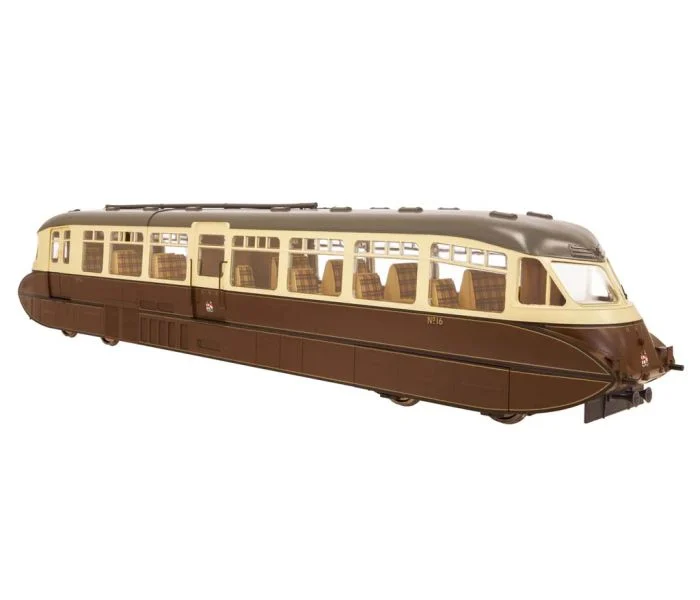 (image for) 7D-011-003 Streamlined Diesel Railcar 16 GWR Twin Cities