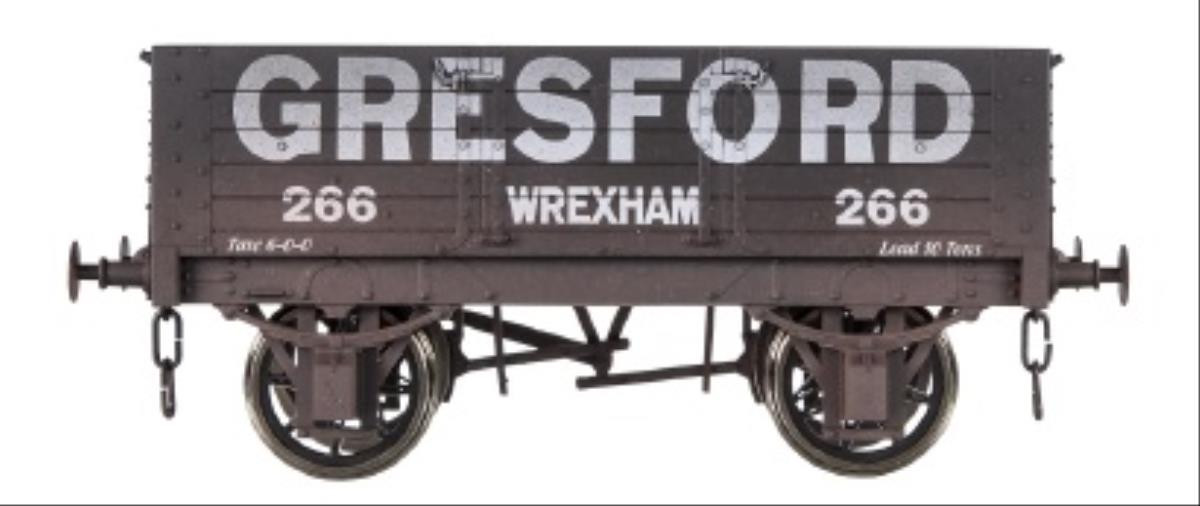 (image for) 7F-052-012W 5 PLANK WAGON GRESFORD WREXHAM 266 WEATHERED
