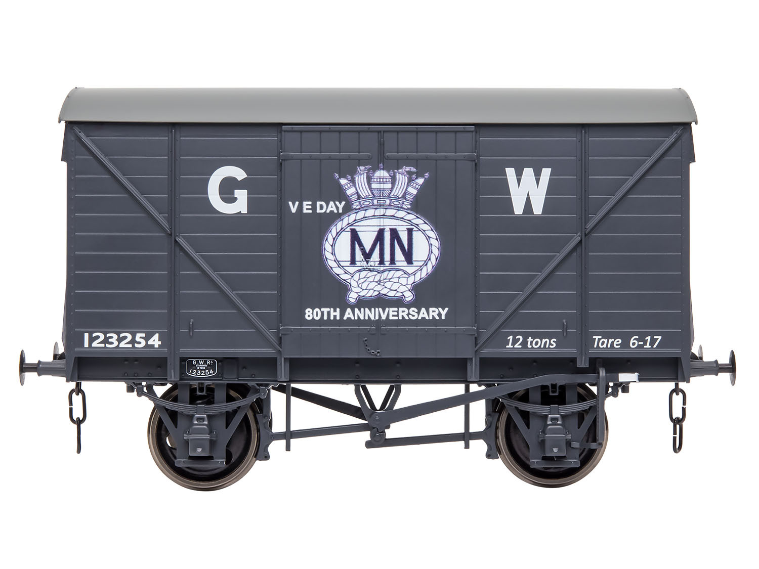 7F-066-013W GW 12t Van VE Day 80th Merchant Navy Weathered (image for) 7F-066-013W GW 12t Van VE Day 80th Merchant Navy Weathered