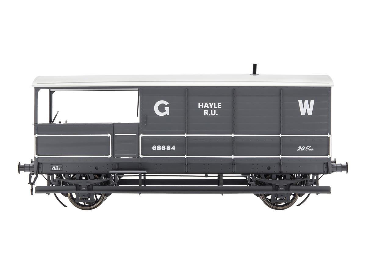 7F-300-002 Toad 20t Brake Van (Diagram AA15) GWR Grey 68684 (image for) 7F-300-002 Toad 20t Brake Van (Diagram AA15) GWR Grey 68684