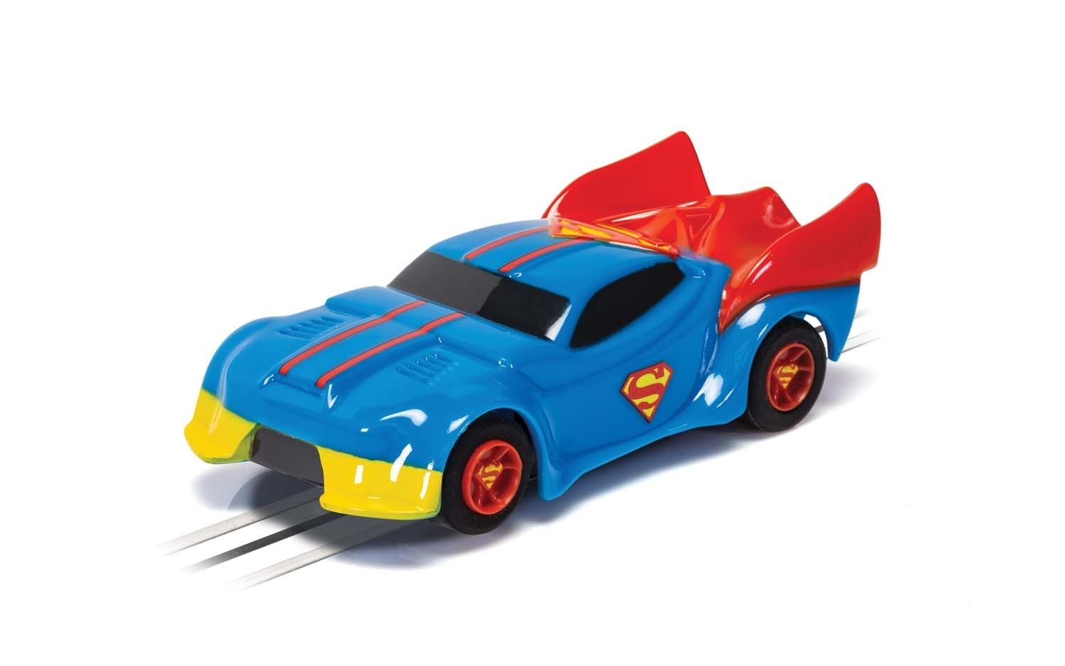 G2167 Micro Scalextric Justice League 'Superman' Car 9v. (image for) G2167 Micro Scalextric Justice League 'Superman' Car 9v.