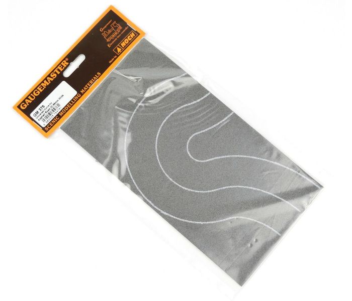 GM376 Self Adhesive Tarmac Road Universal Curves OO (68mm) 2pcs (image for) GM376 Self Adhesive Tarmac Road Universal Curves OO (68mm) 2pcs