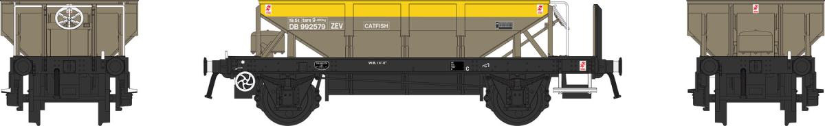 4358 ZEV CATFISH BR CIVIL ENGINEERS GREY/YELLOW DB992579 (image for) 4358 ZEV CATFISH BR CIVIL ENGINEERS GREY/YELLOW DB992579
